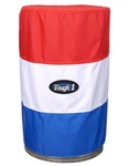 Tough 1 Barrel Racing Cover Set 600D Nylon Red White Blue 58-2000. Fixed Price $89.83.