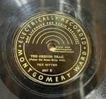Tex Ritter - Oregon Trail / Boots And Saddles 78 Rpm. Fixed Price $57.50.