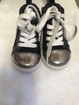 All Lil Youth Girls Shoes Size 5 M Black And Silver Stars. Fixed Price $18.60.
