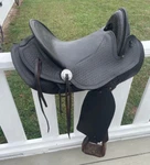Vintage Bona Allen Saddle 17 Rideable Condition. Fixed Price $218.03.