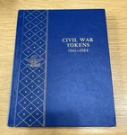 Whitman Civil War Tokens 1861-1864 Album. # 9452. Fixed Price $35.00.