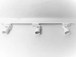 White Led 3 Cylinder Track Lighting Kit - Low Voltage MR16 By Catalina. Fixed Price $59.99.