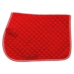 Equiroyal Red Quilted Square Cotton Saddle Pad Horse Tack Equine 30-985. Fixed Price $30.00.
