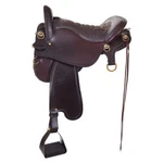 T59-620-6133-12 Tucker Endurance Trail Saddle 16.5 Wide Tree Brown Leather New. Fixed Price $3399.00.