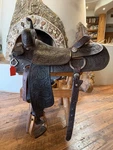 M.l. Leddy Cutting Saddle 16.5 Seat. Fixed Price $8500.00.