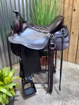 16.5" Tucker Cheyenne Frontier Trail Western Saddle Wide Tree Lightly Used!!. Fixed Price $1850.00.