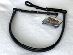New Tucker Black Horse Size 1" Wide Padded Breast Collar Strap Walking Gaited. Fixed Price $60.00.