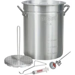 Bayou Classic 3025 Turkey Fryer, Lpg, 3.5 Gal Oil Per Fryers, Silver. Fixed Price $136.17.