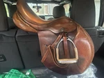 Bates Jumping Saddle Cair Panel System Brown 16/16.5. Fixed Price $470.00.