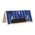 TOUGH-1 Pony Square Saddle Pad Royal/black/cream. Fixed Price $62.15.