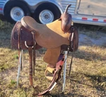 17" Jeff Smith Cutting Saddle. Fixed Price $2700.00.