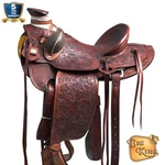 Hilason Western Horse Wade Saddle American Leather Ranch Roping Mahogany Hand. Fixed Price $749.95.