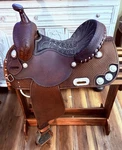 Used 13 Ammerman Barrel Saddle - Excellent Condition. Fixed Price $850.00.