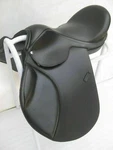 Treeless Gp (jumping) Saddle Black Leather All Purpose Horse. Fixed Price $300.00.