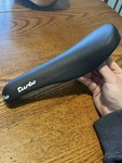 New Selle Italia Turbo 1980 Vintage Bicycle Saddle Fec Alloy Rails: Black. Fixed Price $75.00.