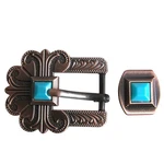 3/4 Hilason Western Style Belt Buckle For Saddle Tack Headstall Concho. Fixed Price $21.99.