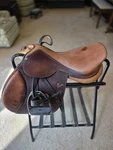 Pessoa Brown Jumping/close Contact English Horse Saddle For Equestrian Riding. Fixed Price $425.00.