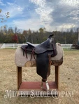 Antique 15 Texas Tanning & Mfg Collectible Western Ranch Saddle. Fixed Price $240.00.