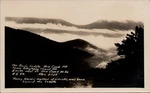 Devil Saddle New Creek Mountain West Virginia Rppc Allegany Postcard. Fixed Price $10.00.
