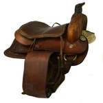 3190 "t" Marked Western Saddle #3910 Tooled Floral (unbranded & Fair Condition). Fixed Price $234.34.