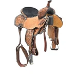 Used 14.5" Scott Thomas Barrel Racing Saddle Code: U145STSBR300. Fixed Price $2799.00.