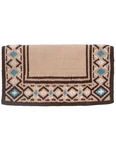 Tough 1 Saddle Blanket Diamond Wool Handmade 36" X 34" 35-9030. Fixed Price $63.83.