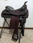 Youth 15" Circle Pleasure/trail Western Saddle. Fixed Price $795.00.