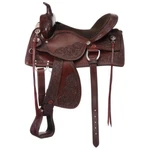 Western Saddle - Square Skirt Dark Oil Leather 15" Or 16" Regular Wide. Fixed Price $469.61.
