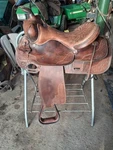 Bona Allen Western Saddle,. Fixed Price $200.00.