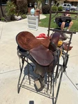 15 Inch (barely Used) Synergist Endurance Saddle With Storage BAG1041-11001. Fixed Price $1900.00.