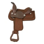 King Series Miniature Synthetic Western Saddle. Fixed Price $156.98.