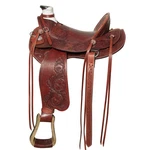 C-M-15 Western Horse Wade Saddle Leather Ranch Roping Mahogany Hilason. Fixed Price $749.95.