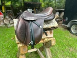 Bates Caprilli Close Contact Saddle. Fixed Price $1100.00.