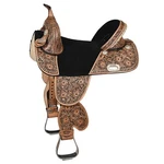 Western Horse Hilason Treeless Trail Barrel American Leather. Fixed Price $749.95.