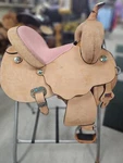 Circle Josey Mitchell Youth Avenger Rodeo Saddle MJ87 13IN. Fixed Price $1850.00.