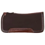 Showman 31" X 32" Felt Saddle Pad W/ Floral Tooled Leather Trim. Fixed Price $86.99.