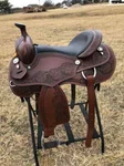 Stg Premium Western Horse Pleasure Saddle Riding/showman All Event Brown. Fixed Price $449.94.