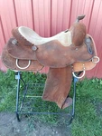 Allen Ranch Training Saddle 16" Seat. Fixed Price $650.00.