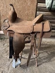 15.5" Corriente Ranch Saddle Rough Out Fqhb 7" Gullet. Fixed Price $999.99.
