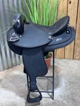 16" Abetta Black Western Horse Endurance Saddle Light Weight Clean!!. Fixed Price $425.00.