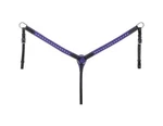 King Series Breast Collar Leather Buckstitch Adjustable Horse 41-1005. Fixed Price $43.83.