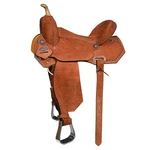15 Hilason Western Horse Barrel Racing Wooden Tree American Leather Saddle. Fixed Price $899.95.
