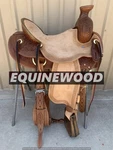 Western Big Horn Roper Saddle Premium Comfortable Ranch Trail Horse. Fixed Price $449.00.