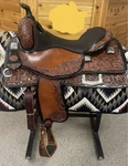 16 Bob Custom Kr Reining Saddle Excellent Condition. Fixed Price $5200.00.