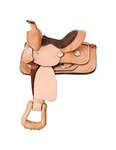 Tough 1 Western Saddle Mini Roper Small Rider Design KS608. Fixed Price $297.83.
