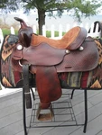 15'' Qh Bar Easy Rider The Western Trail Saddle 21.4LBS Usa. Fixed Price $250.00.
