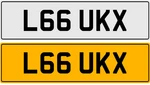 L66 Ukx Luka Luke Private Number Plate Cherished Reg Double. Fixed Price $531.50.