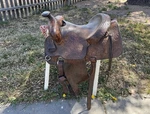 Martha Josey 14" Longhorn Horse Saddle. Fixed Price $599.99.