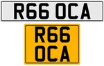 R66 Oca Rocca Private Number Plate Uk Cherished Reg Rocket Double. Fixed Price $531.50.