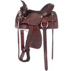 Tough King Series Jacksonville Trail Saddle Choc Floral KS1958-32-18. Fixed Price $299.00.